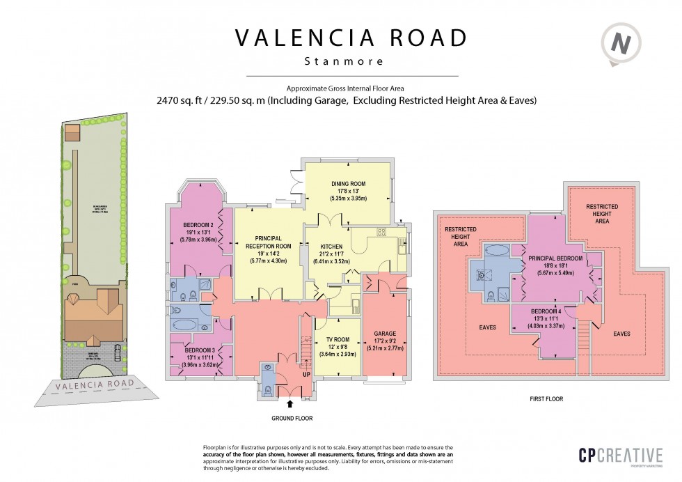 Floorplan for Valencia Road, Stanmore, Greater London