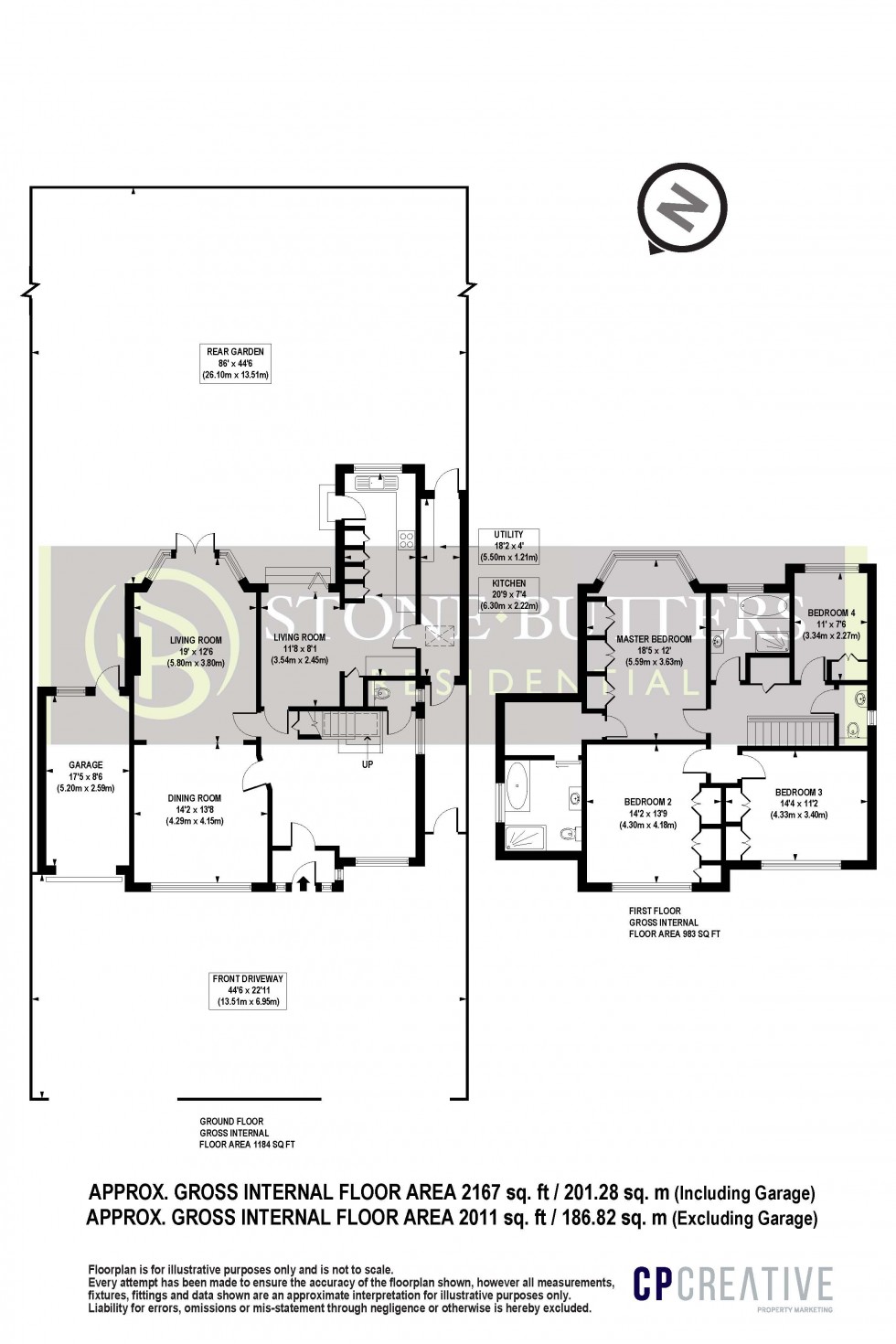 Floorplan for London Road, STANMORE, Middlesex