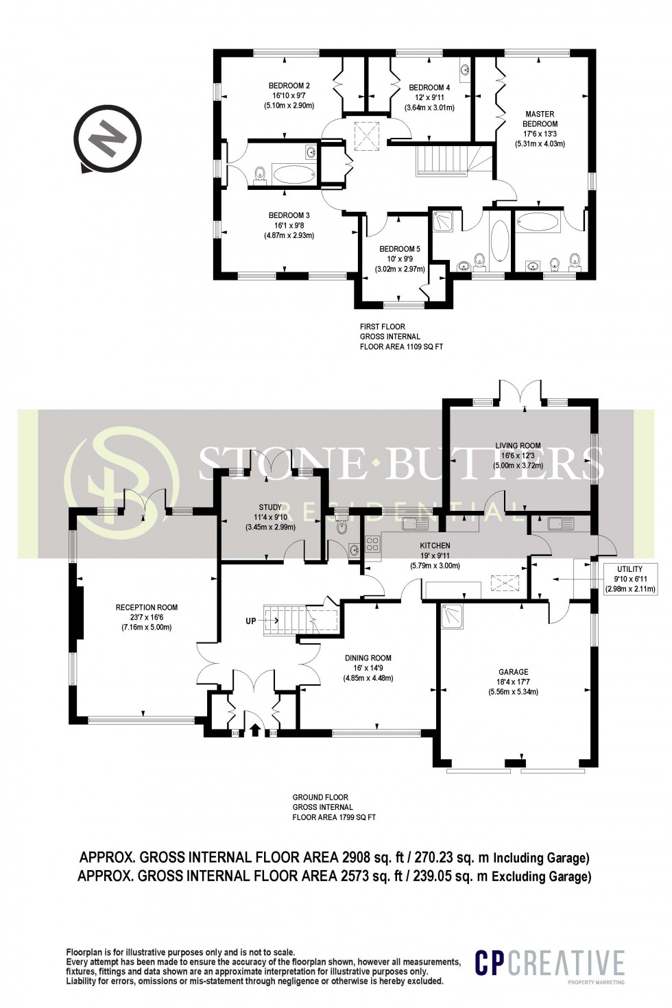 Floorplan for Maytree Lane, Stanmore, Middlesex