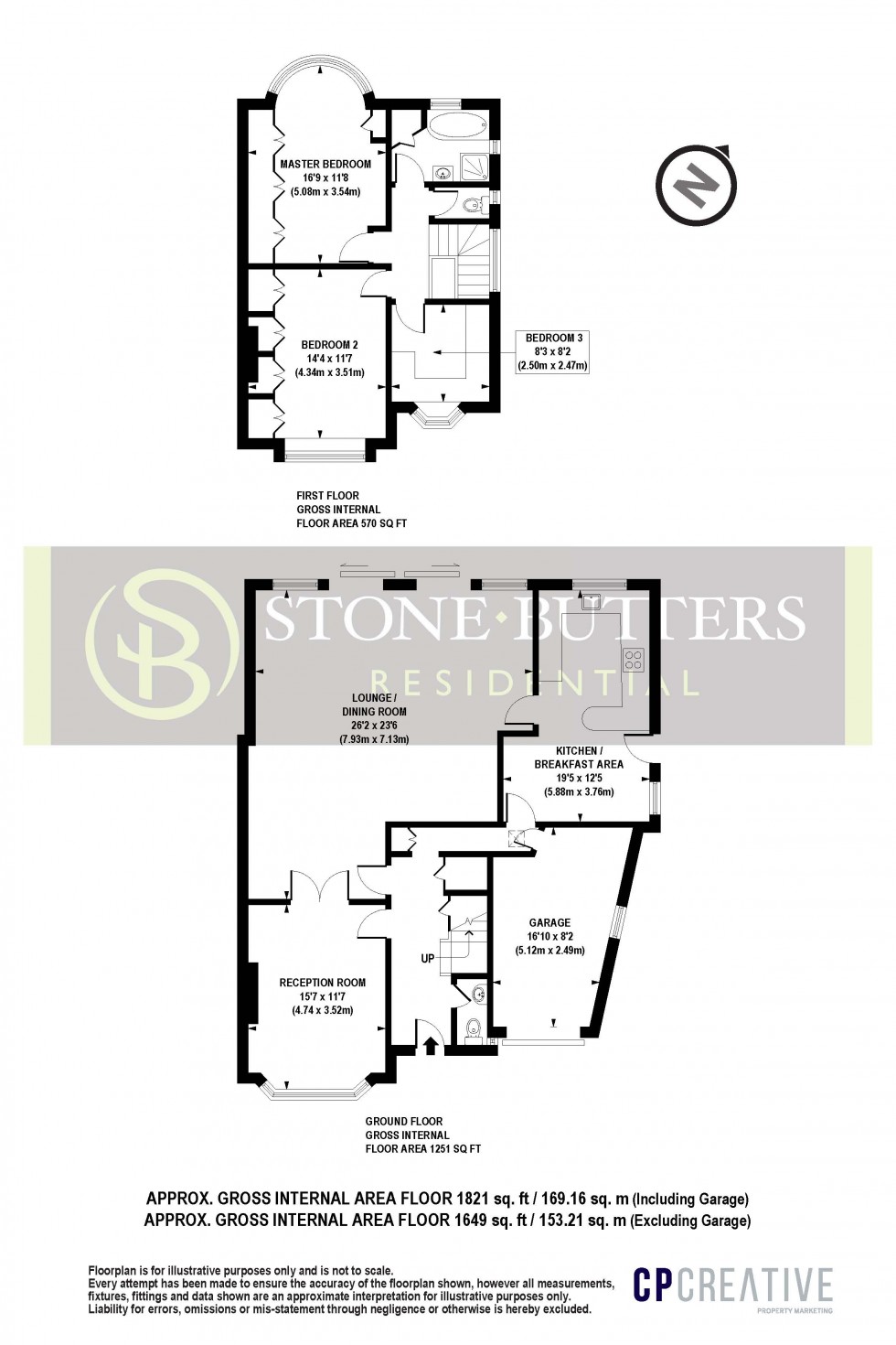 Floorplan for Snaresbrook Drive, Stanmore, Greater London