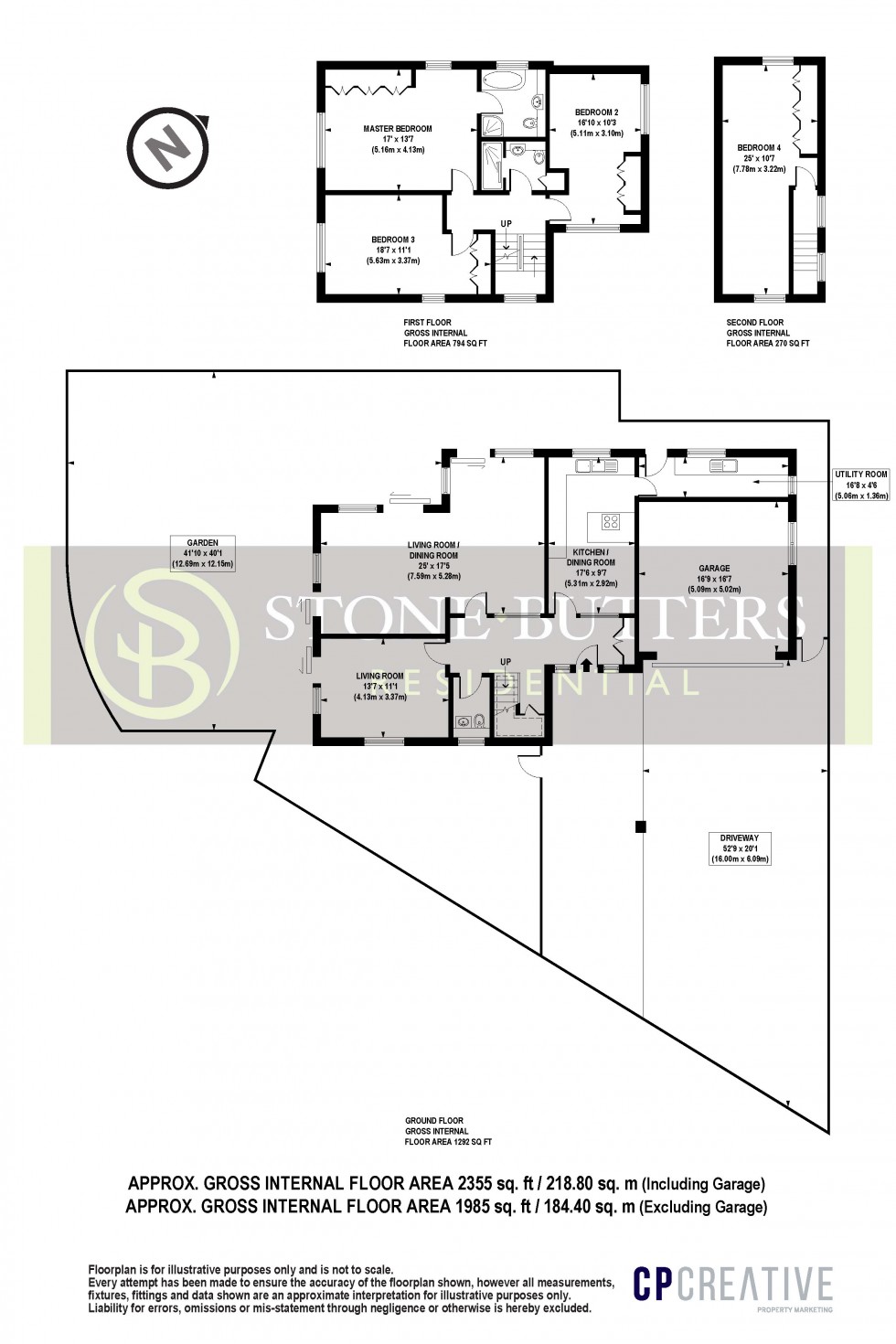 Floorplan for Little Common, Stanmore, Greater London