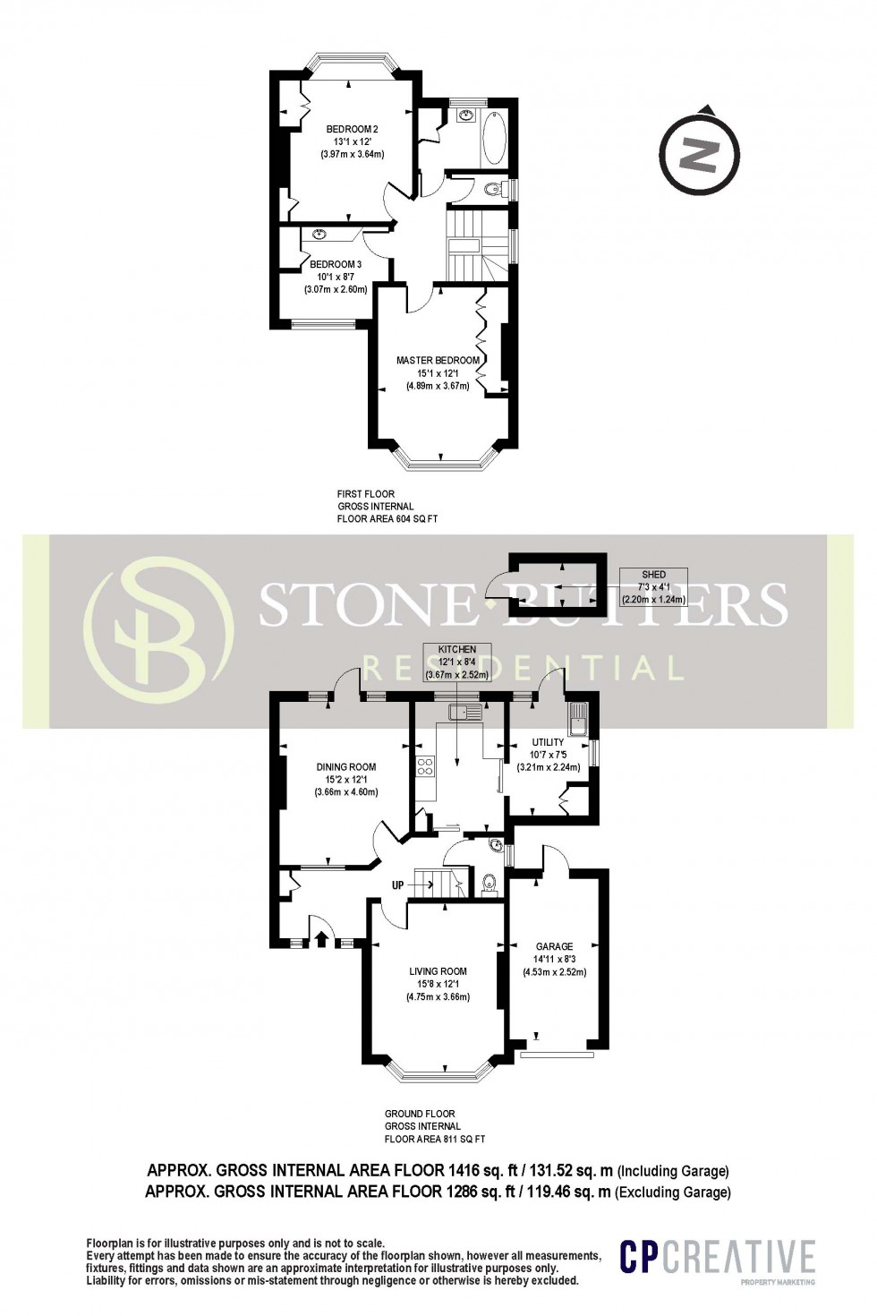 Floorplan for Snaresbrook Drive, Stanmore