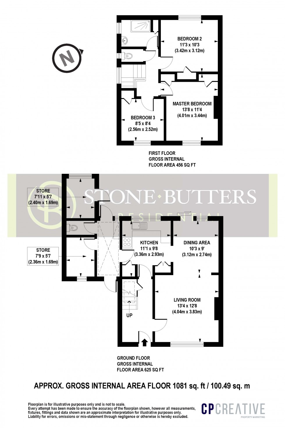 Floorplan for Harcourt Avenue, Edgware, Greater London