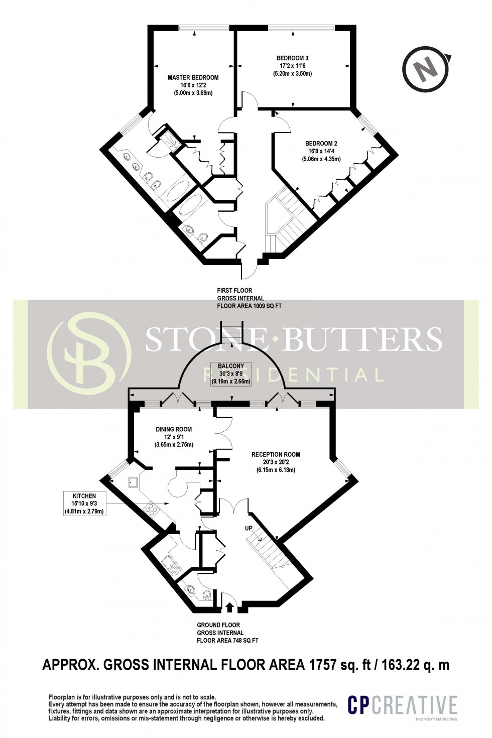 Floorplan for Bushey Heath
