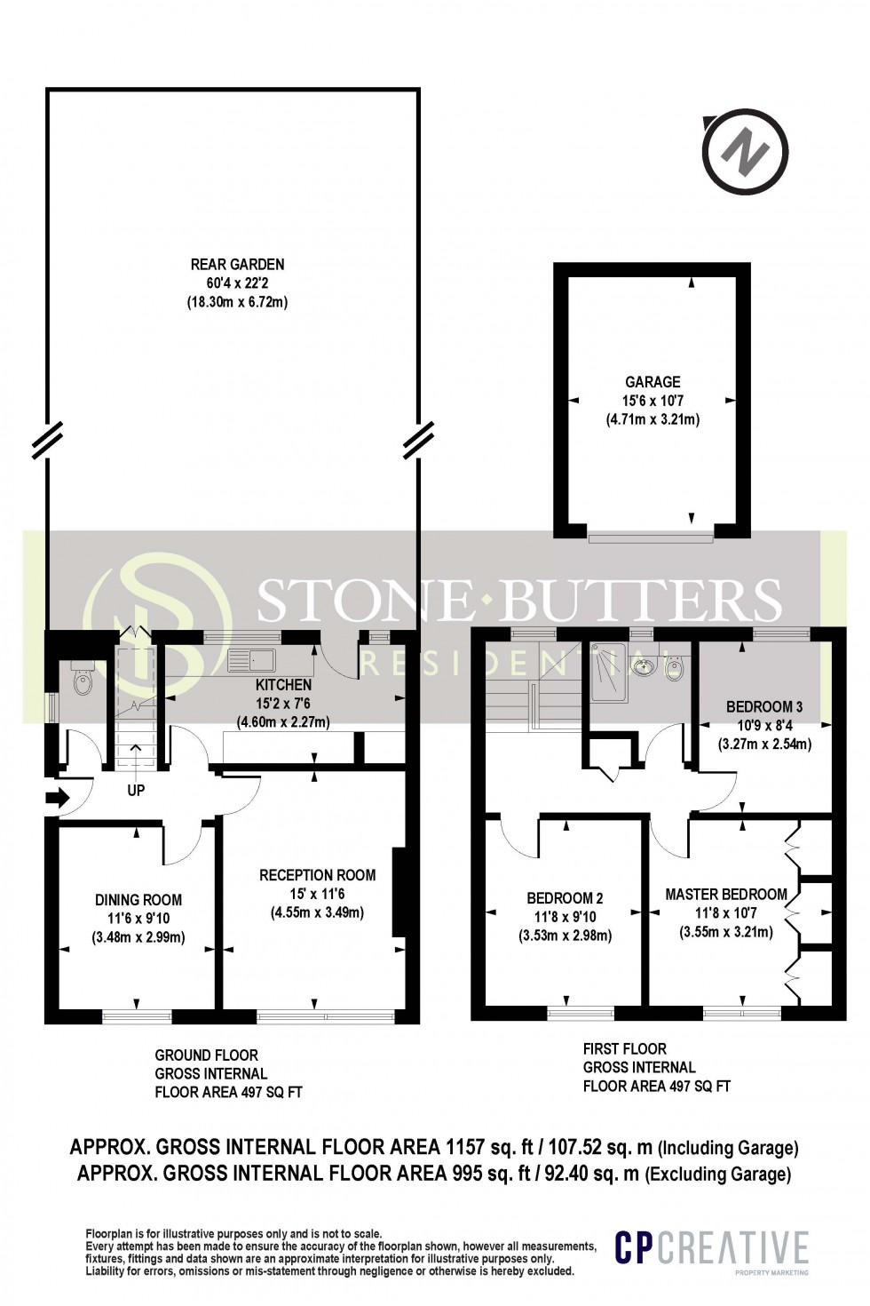 Floorplan for Sandymount Avenue, Stanmore, Greater London