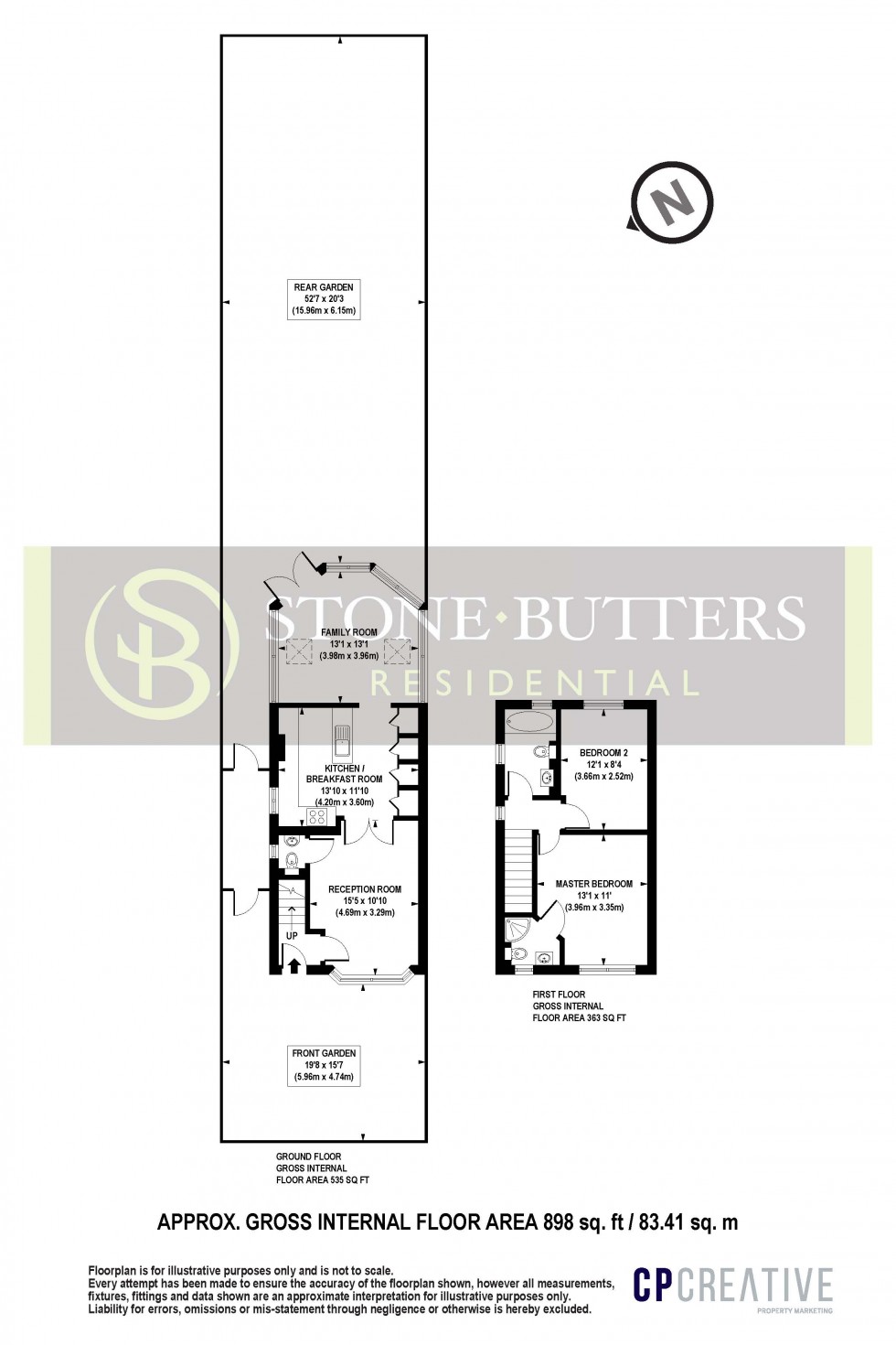 Floorplan for Bournehall Lane, Bushey, Hertfordshire