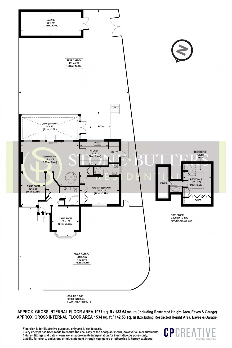 Floorplan for Ashdale Grove, Stanmore, Greater London