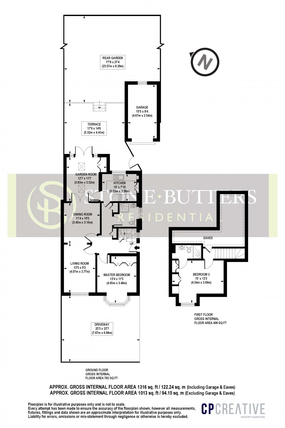 Floorplan for Chartley Avenue, Stanmore, Greater London