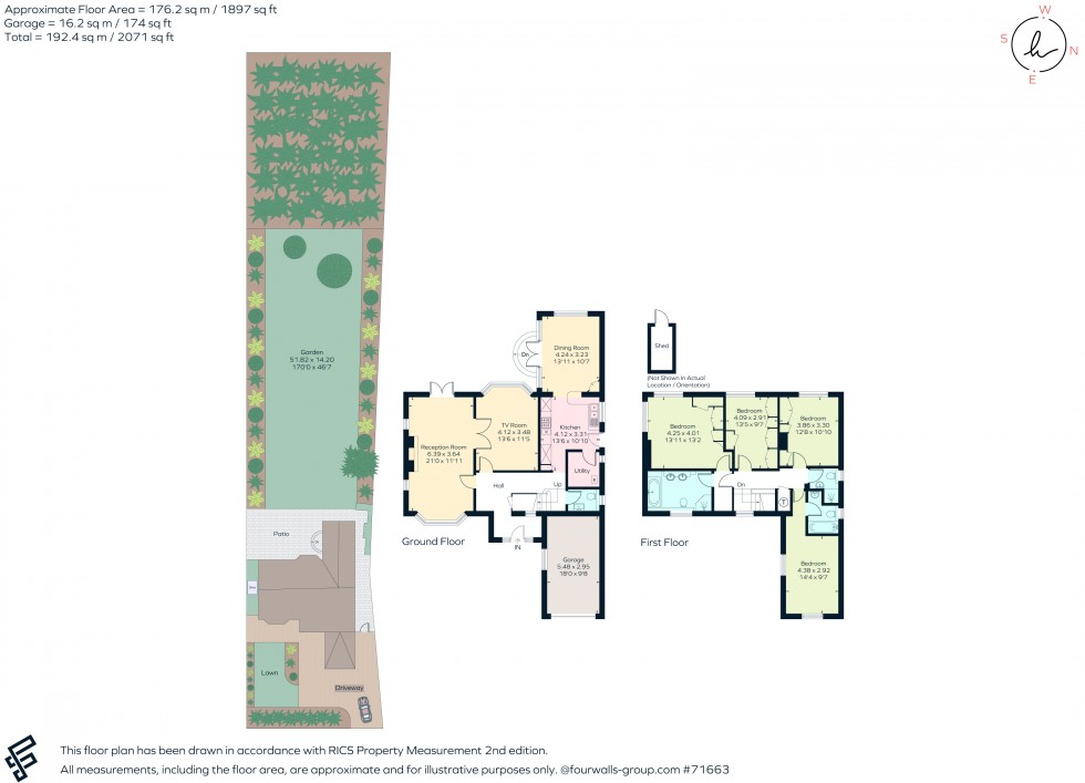 Floorplan for Green Lane, Stanmore, Greater London
