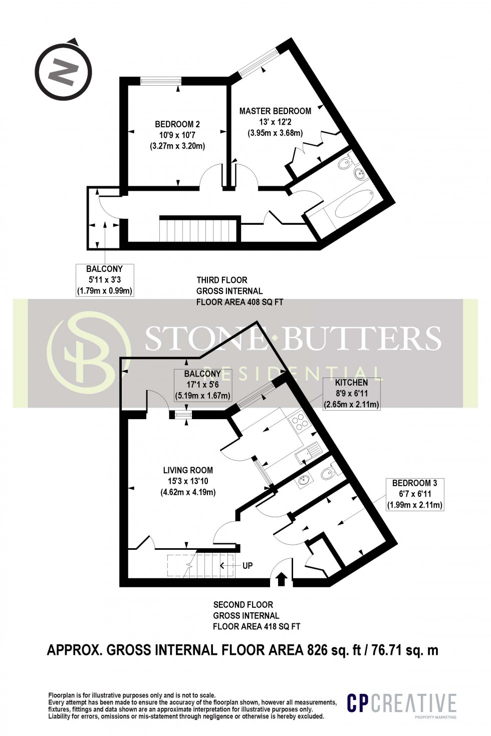 Floorplan for Rusper Close, Stanmore, Greater London