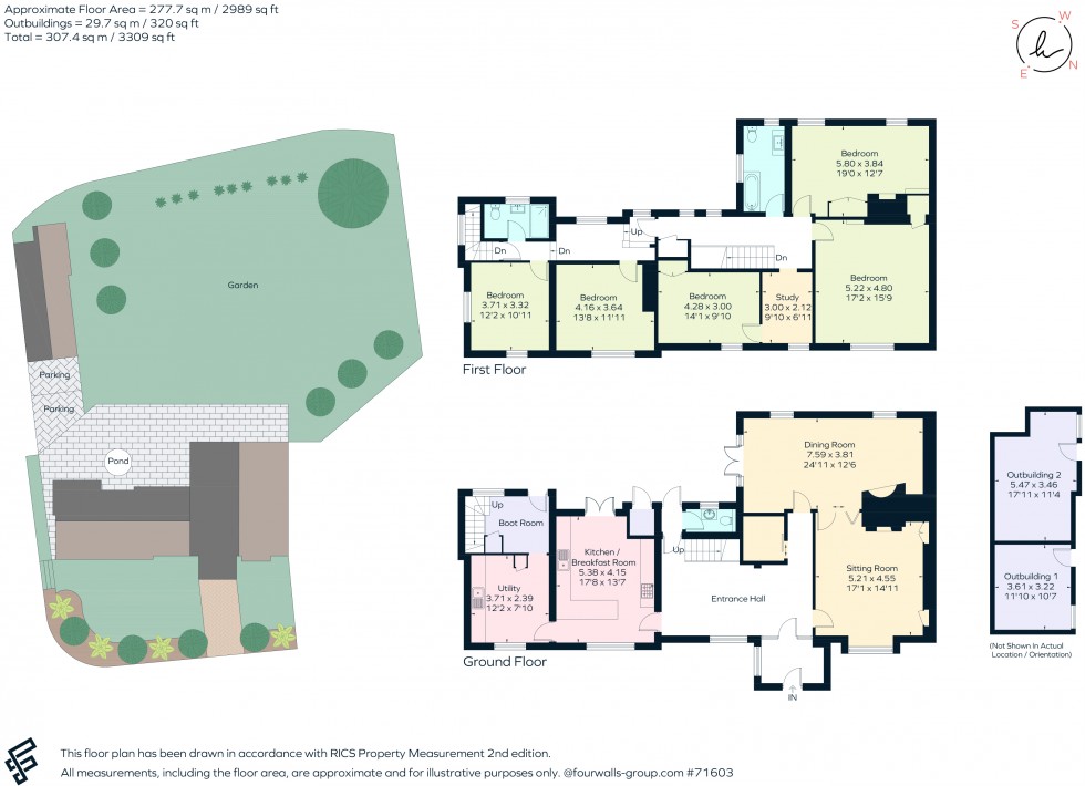 Floorplan for Stanmore Hill, Stanmore