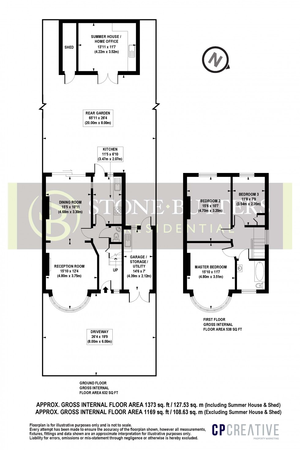 Floorplan for Harrow Weald, Harrow