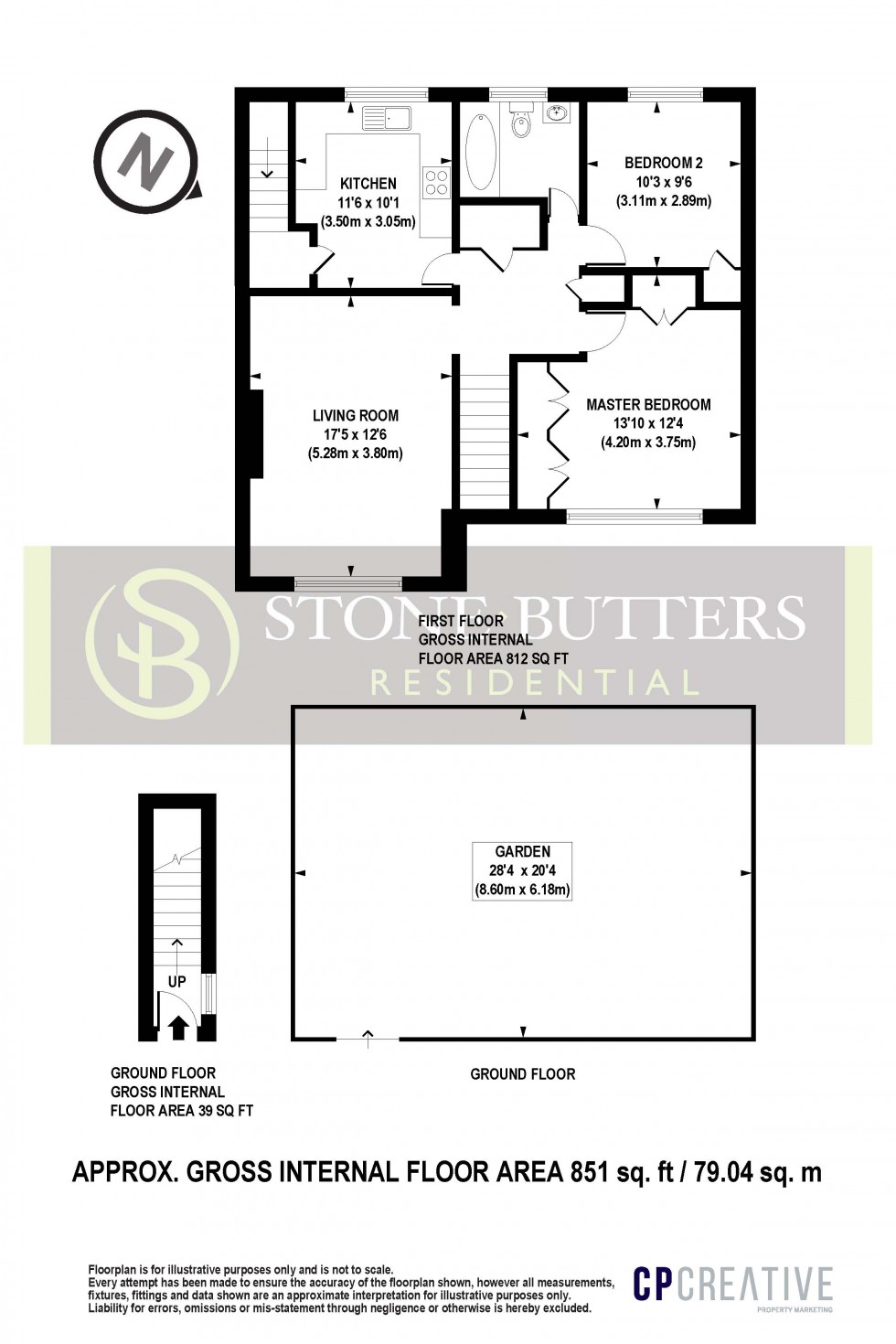 Floorplan for Kerry Court, Stanmore