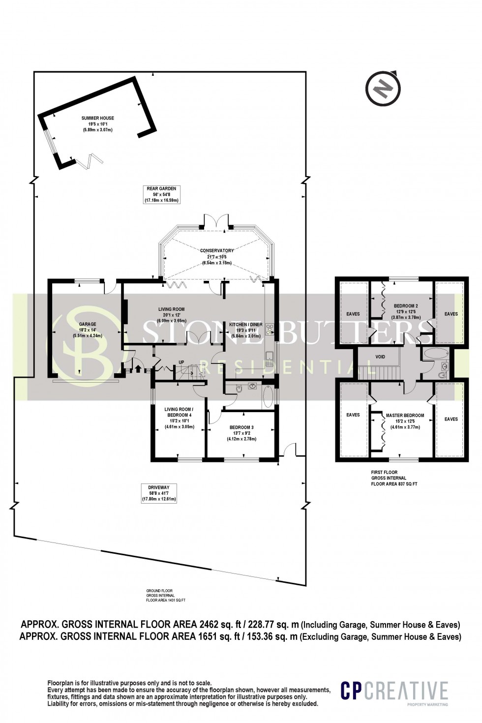 Floorplan for Sequoia Park, Pinner, Greater London