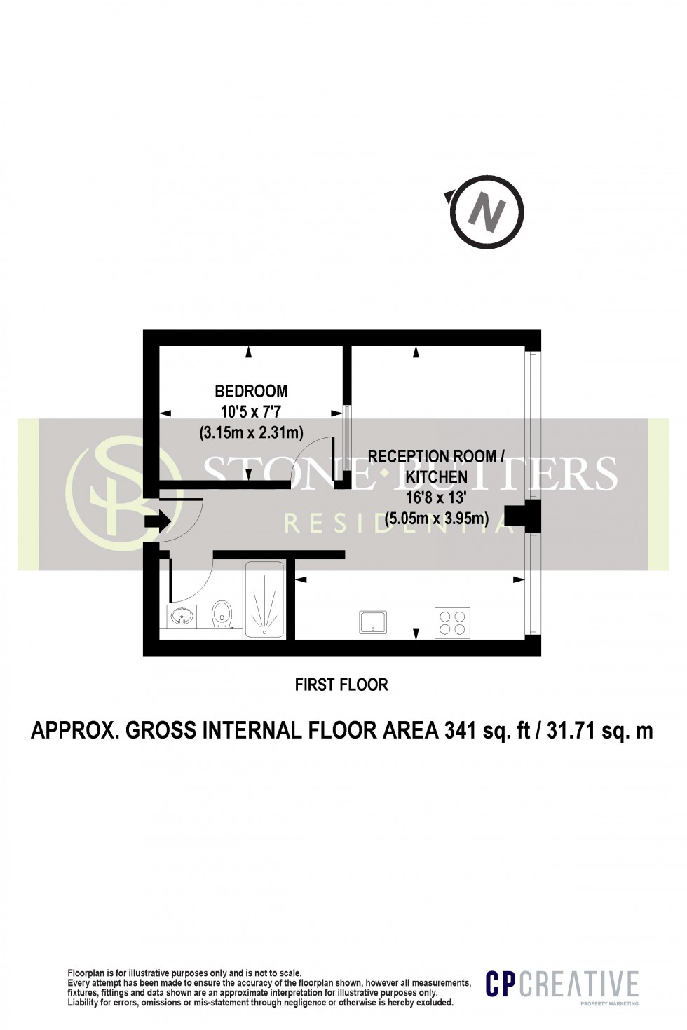 Floorplan for Stanmore Hill, Stanmore