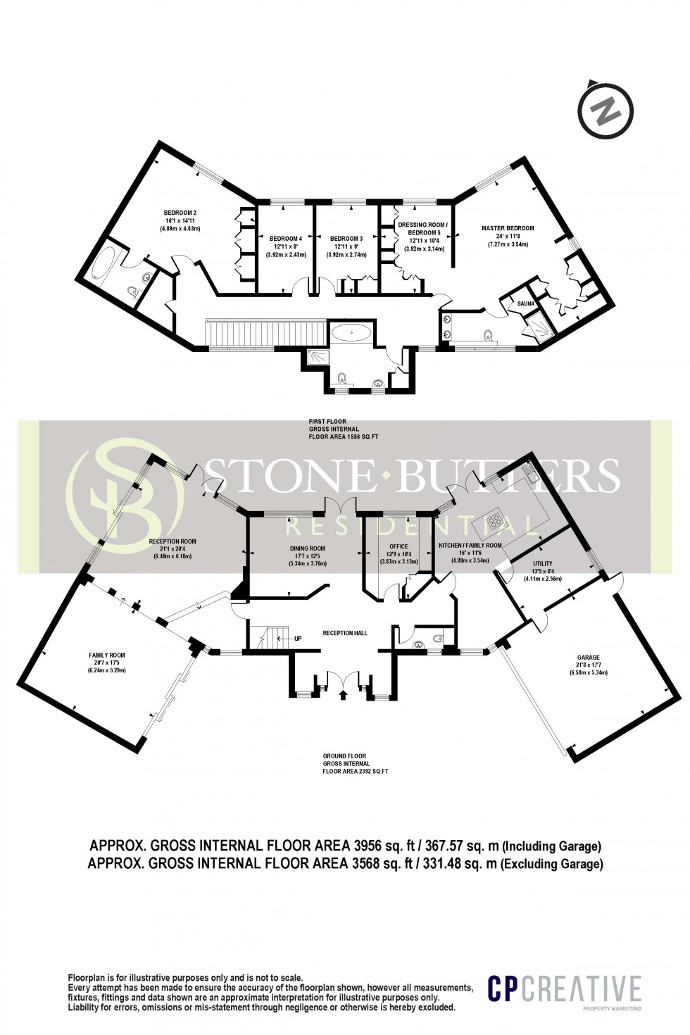Floorplan for Laurino Place, Bushey, Hertfordshire
