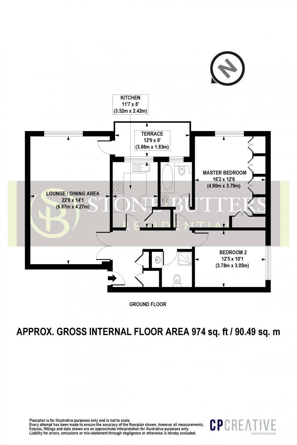 Floorplan for Hale Lane, Edgware