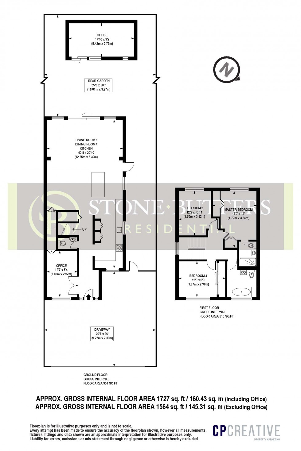 Floorplan for Theobald Street, Borehamwood