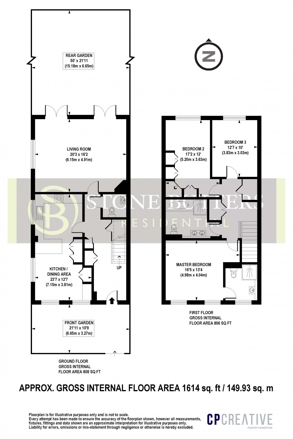 Floorplan for Soane Square, Stanmore, Greater London