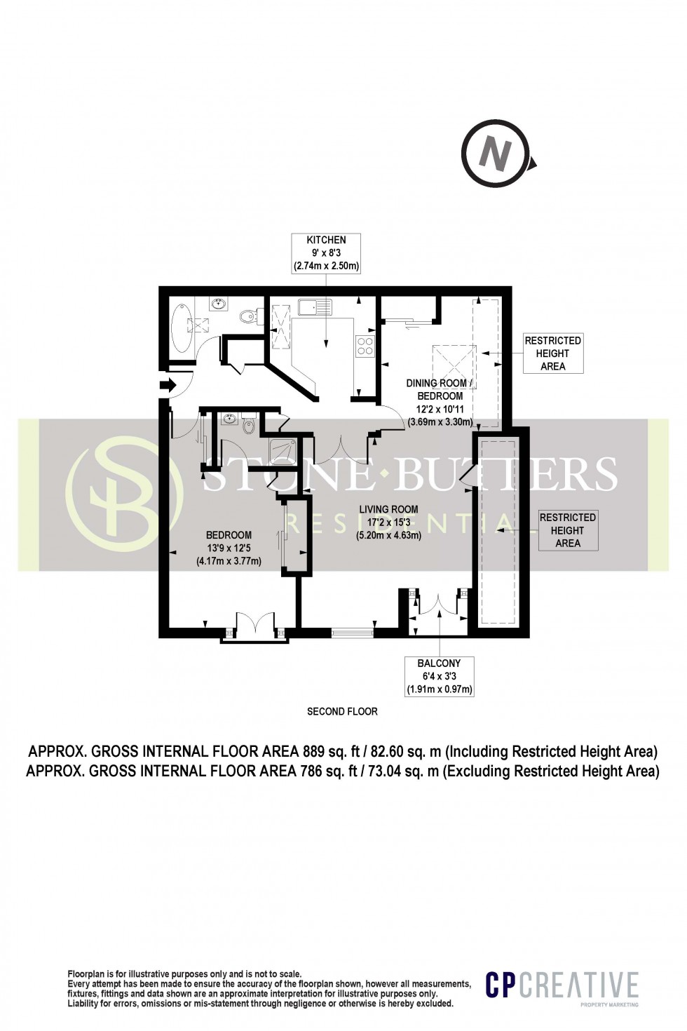 Floorplan for Marsh Lane, Stanmore