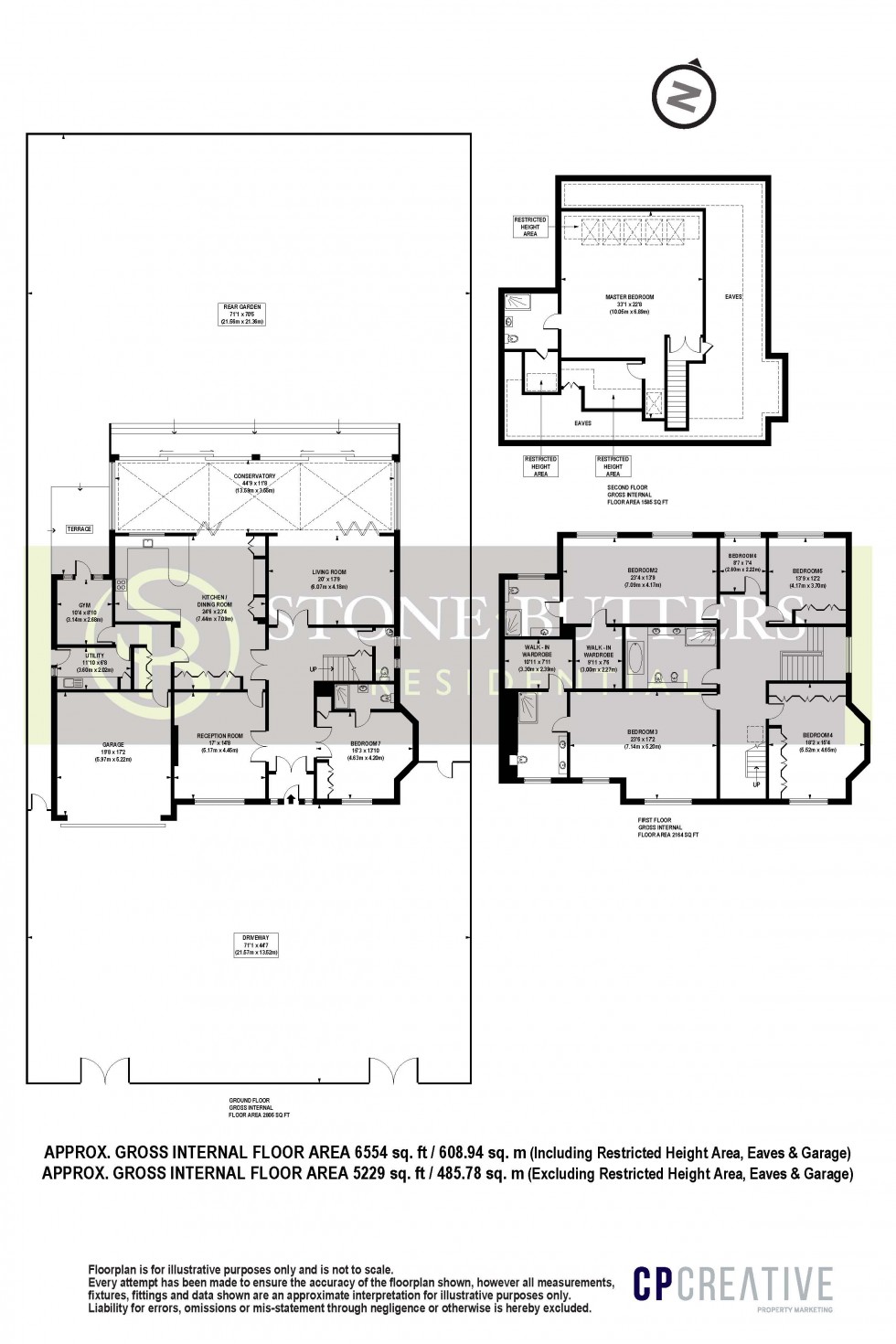 Floorplan for Gordon Avenue, Stanmore, Greater London
