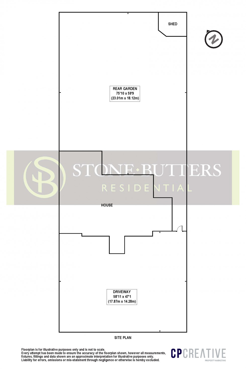 Floorplan for Hendon Wood Lane, Mill Hill
